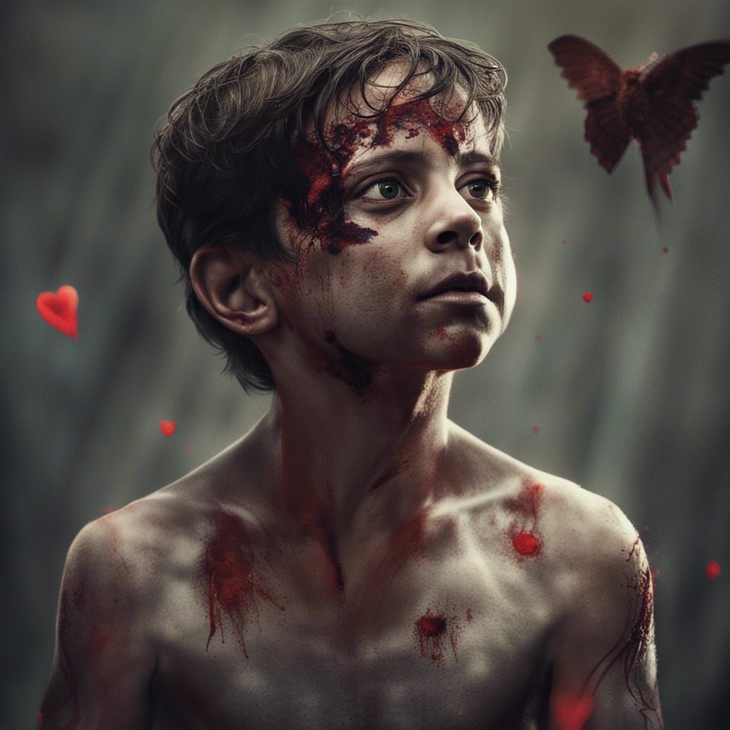 Epic Cinematic Sacrifice in Digital Matte Painting