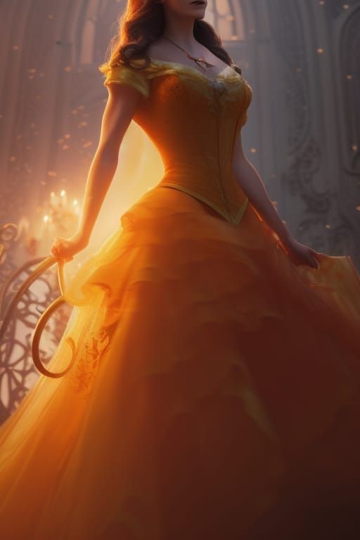 Belle from Beauty and the Beast Concept Art