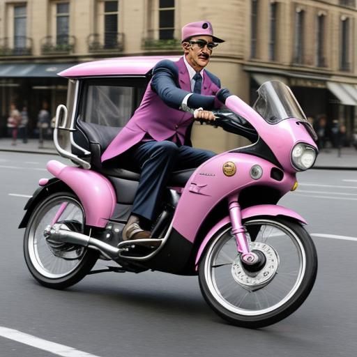 Pink Panther's Disappearing Act