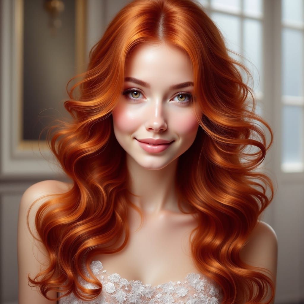 Mystical Auburn Goddess