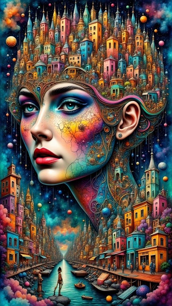 Dreamscapes of Cognitive Liberation in Abstract Reality