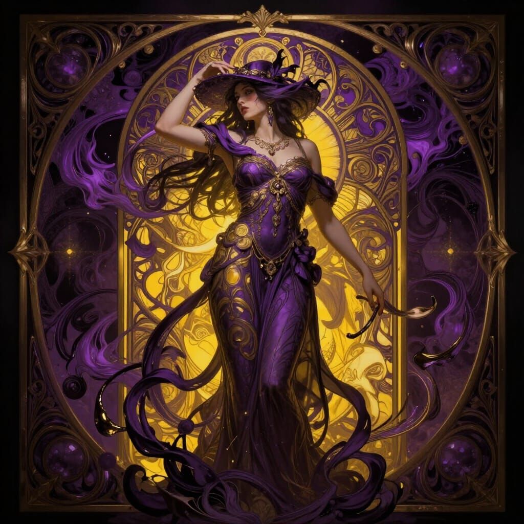 Dark Fantasy Concept Art Masterpiece in Deep Colors