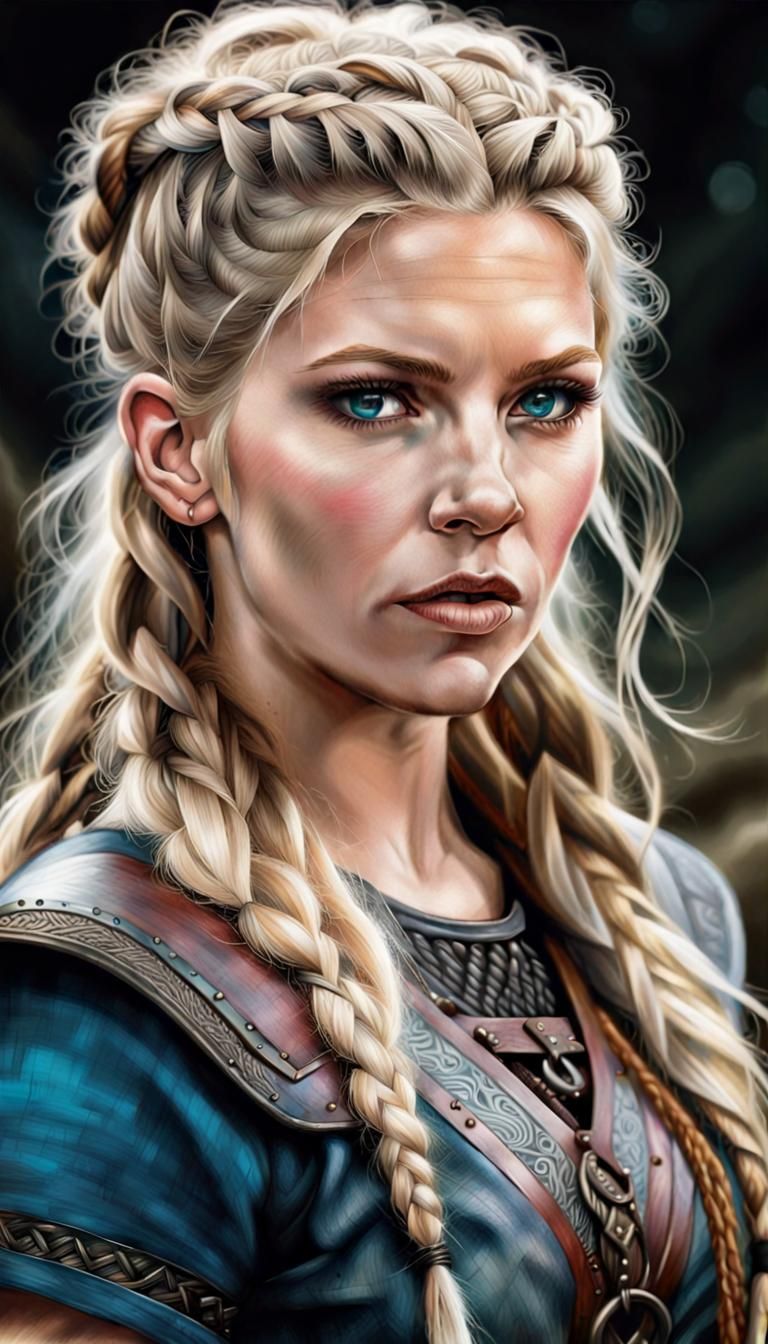 Lagertha, ready for battle