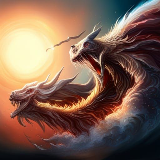 Epic Battle Under Dark Moon and Sun