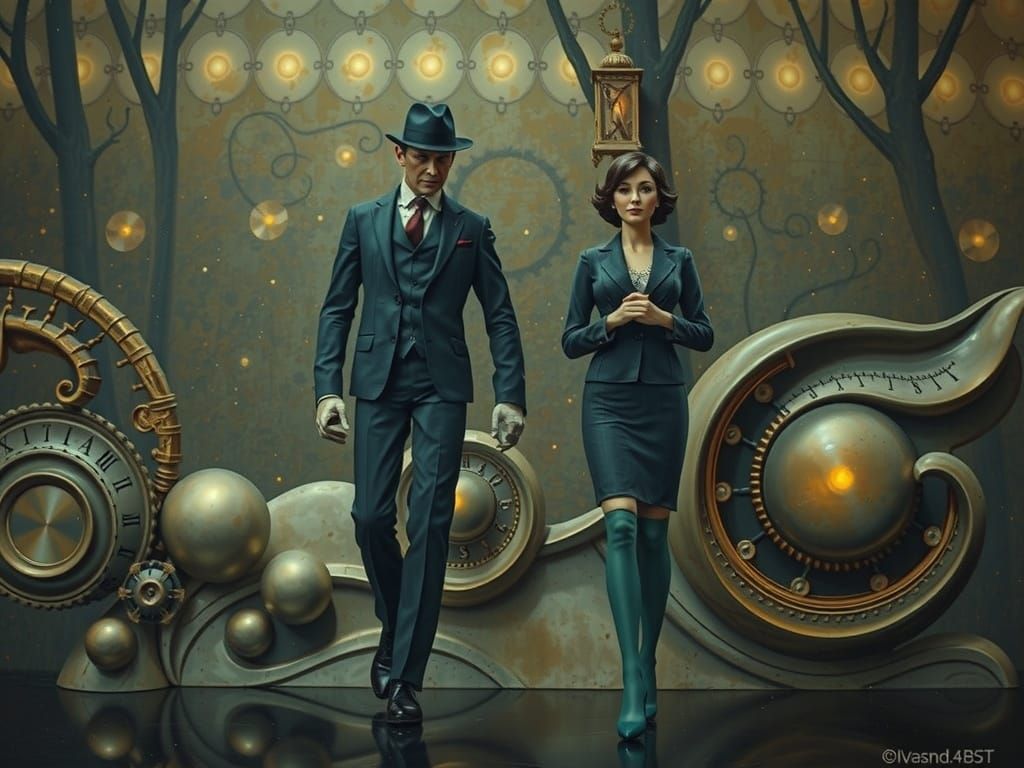 surreal sculpture by Richard Aldrich, David Humphreys, Willi...