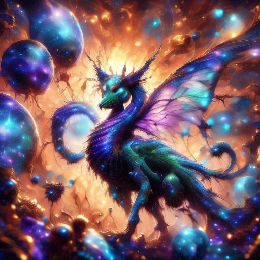 Ethereal Fairy Silhouettes Depicting Limerence