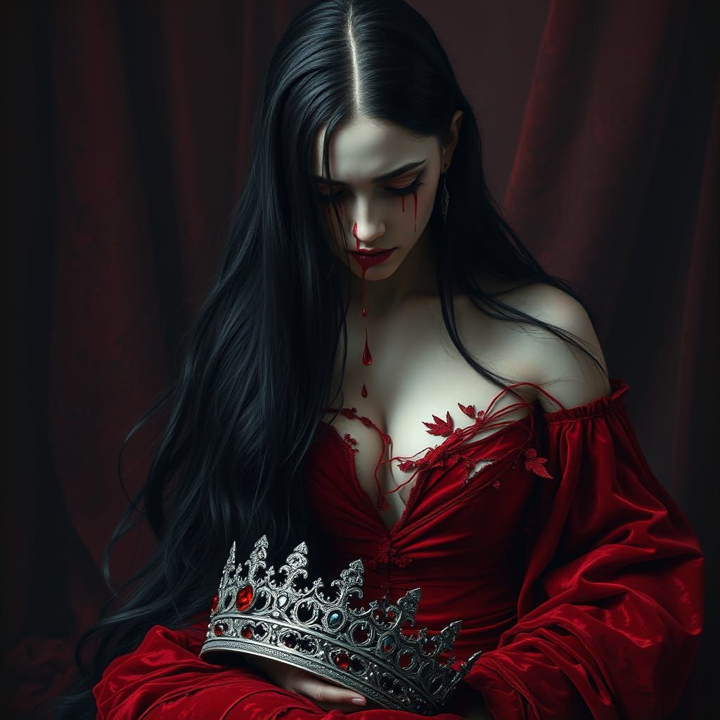 Sorrowful Queen in Tatters