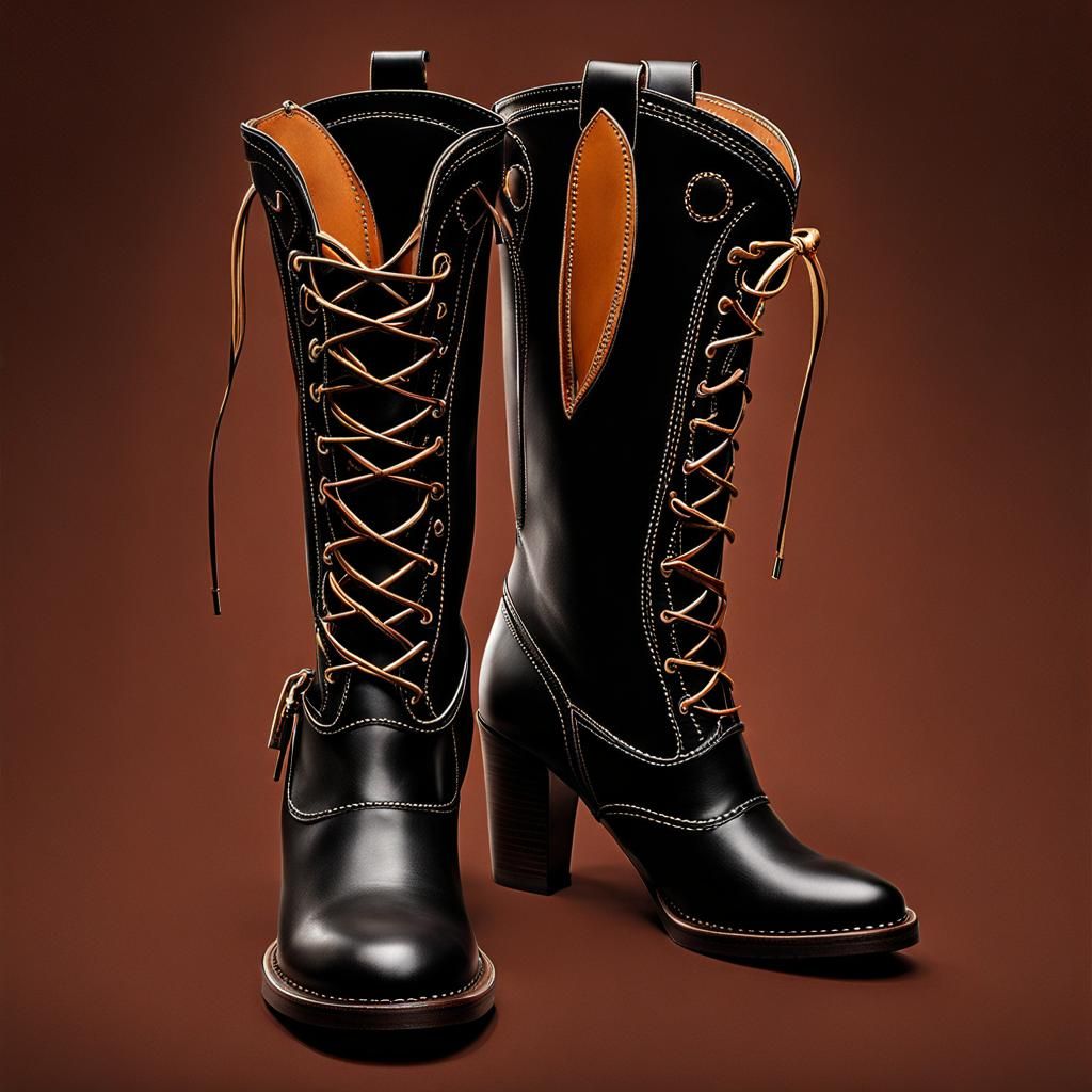 Futuristic Cyberpunk Boots for Women