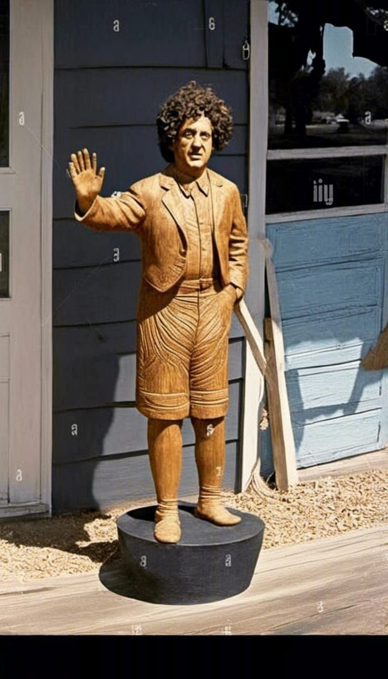 Black Hair Silhouette on Black Background