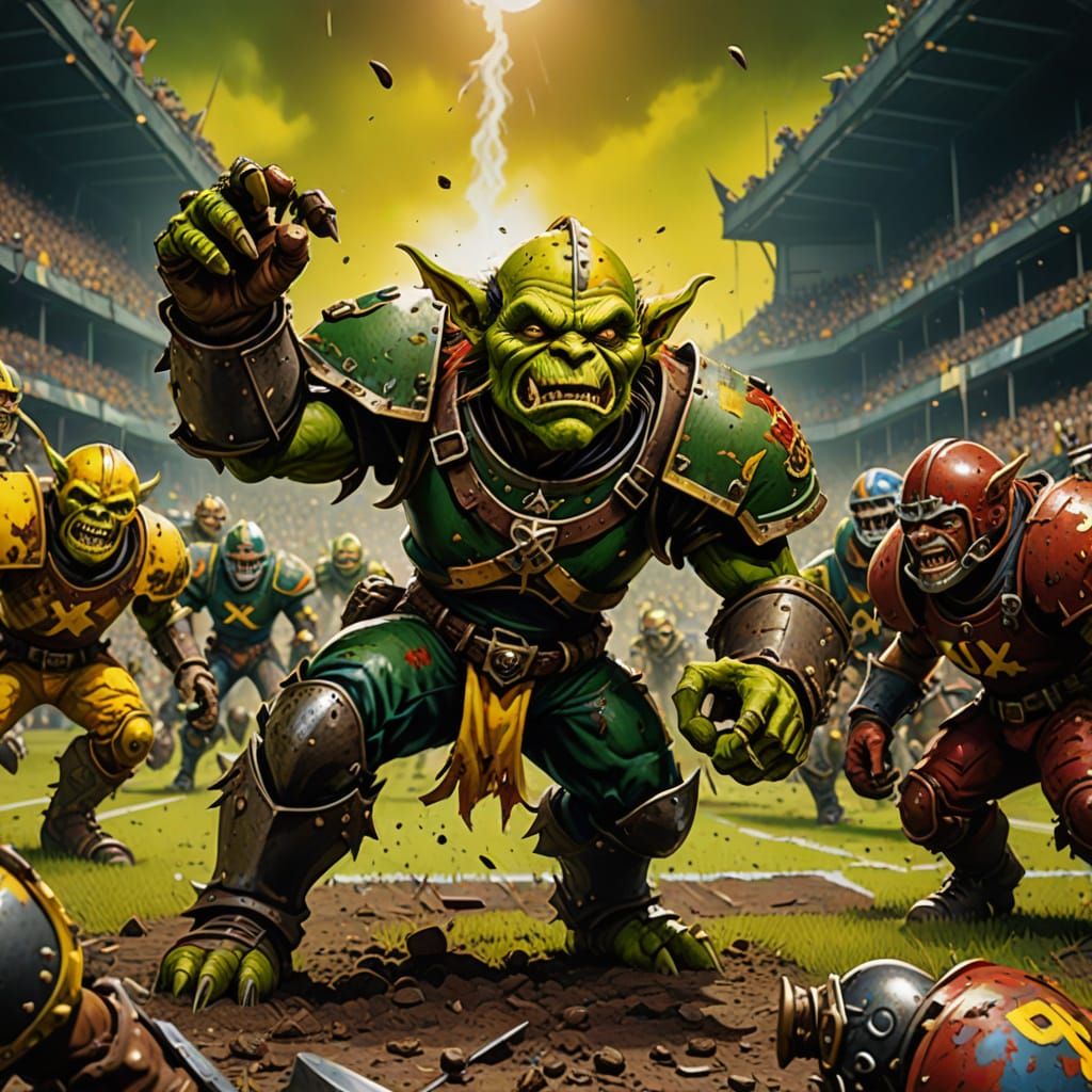 Goblin Scorer in Epic Blood Bowl Battle