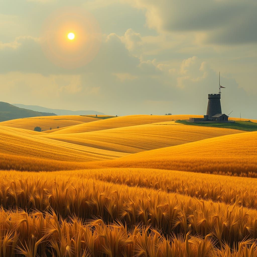 Golden Grain Farmstead Under Sith Watchtower