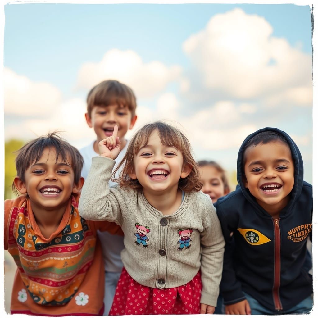AI Image of Happy Children