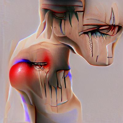 AI Generated Image of Pain