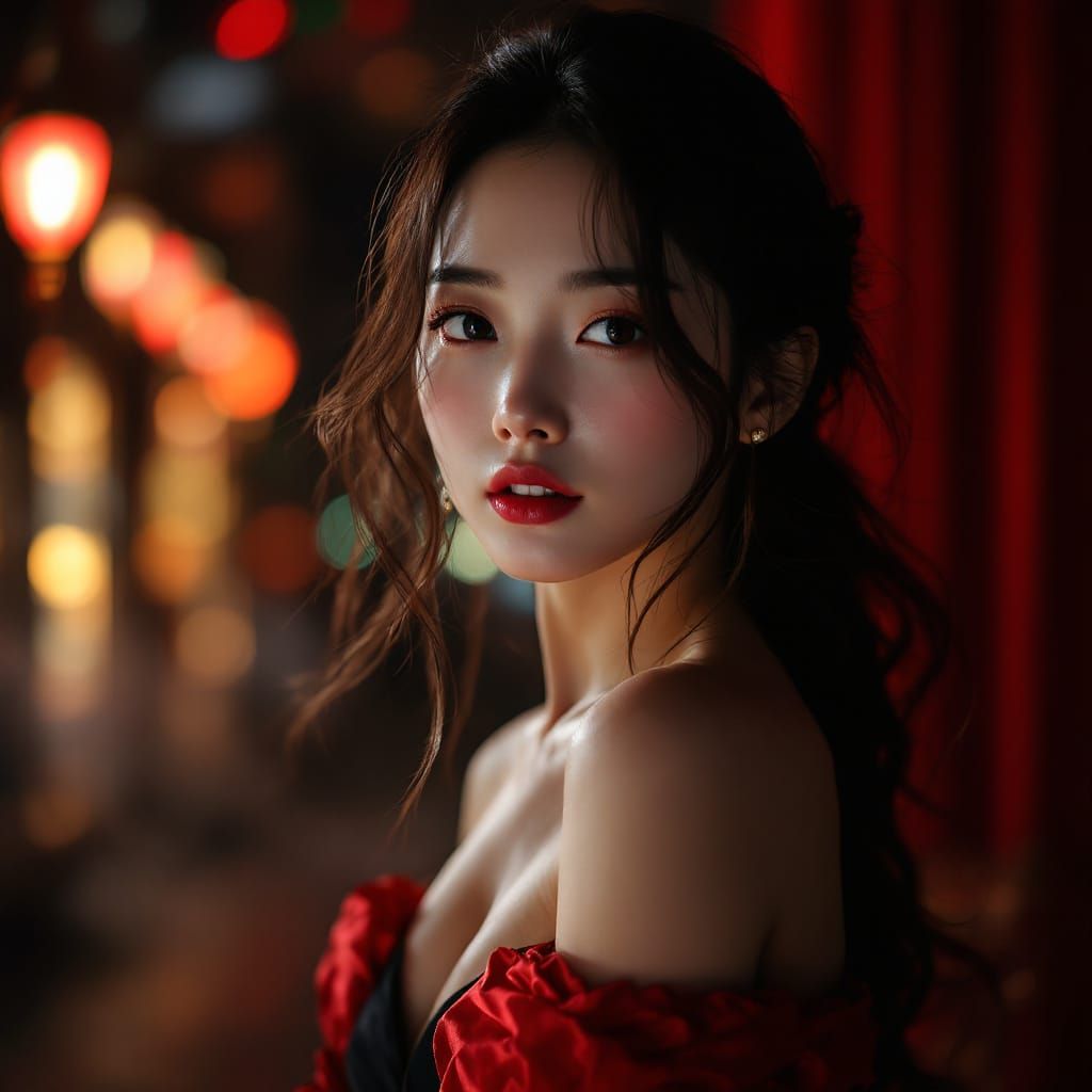 Kairi Sane in High Fashion Gravure Style Photoshoot