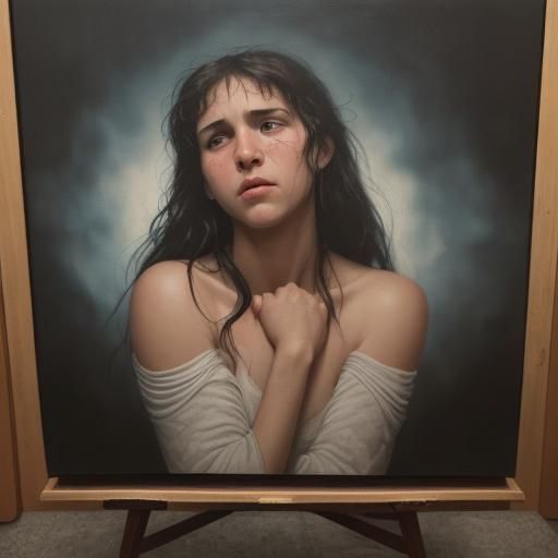 Emotional Oil Painting in Style of James Gurney
