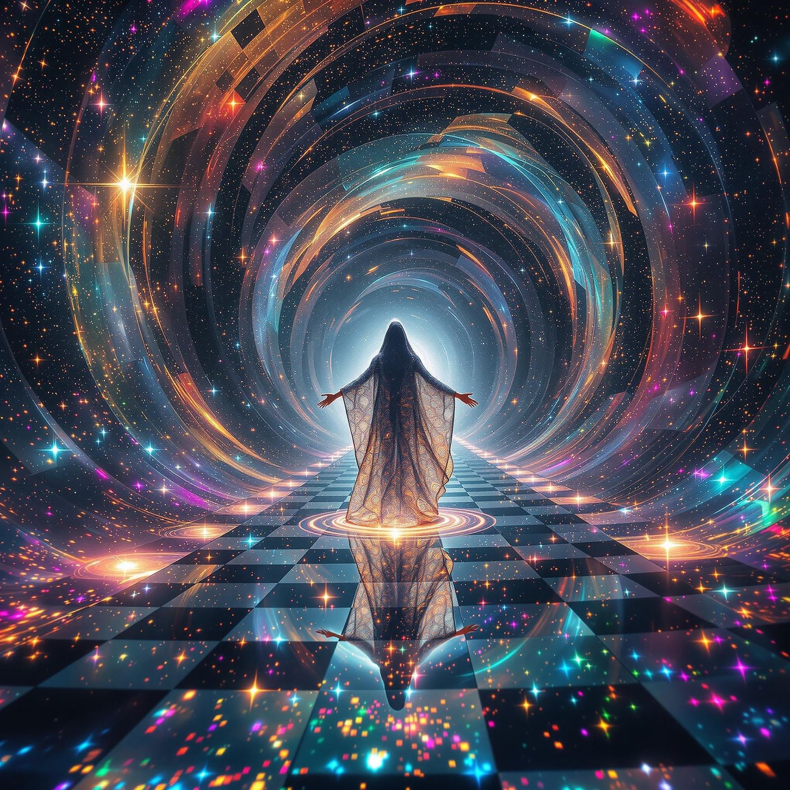 Cosmic Goddess at the Threshold of the Multiverse