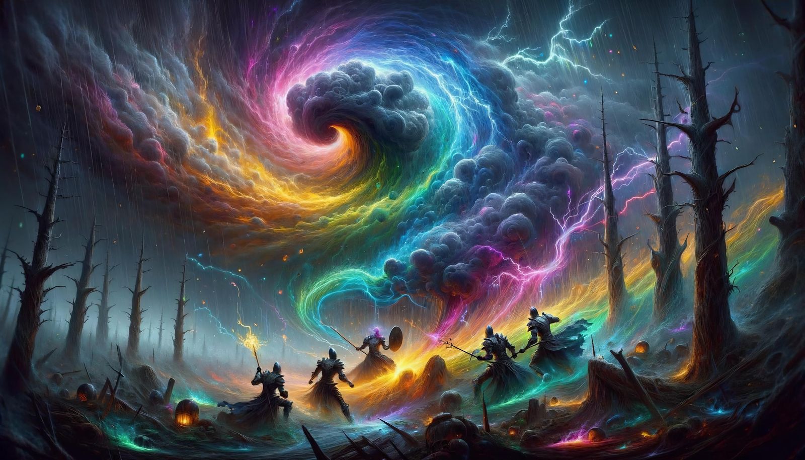 Chaotic Tempest Unleashes its Fury on Armored Knights