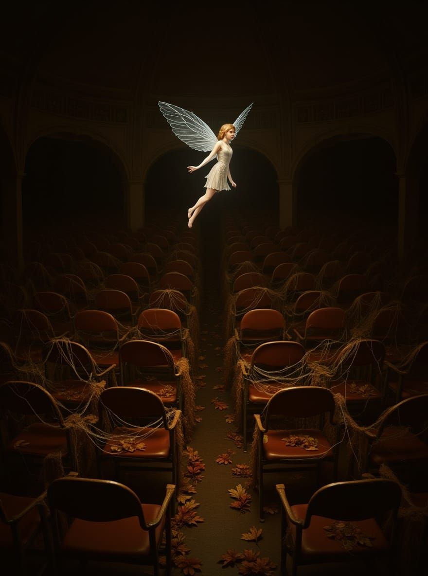 Fairy Dances in Old Theater Dome View