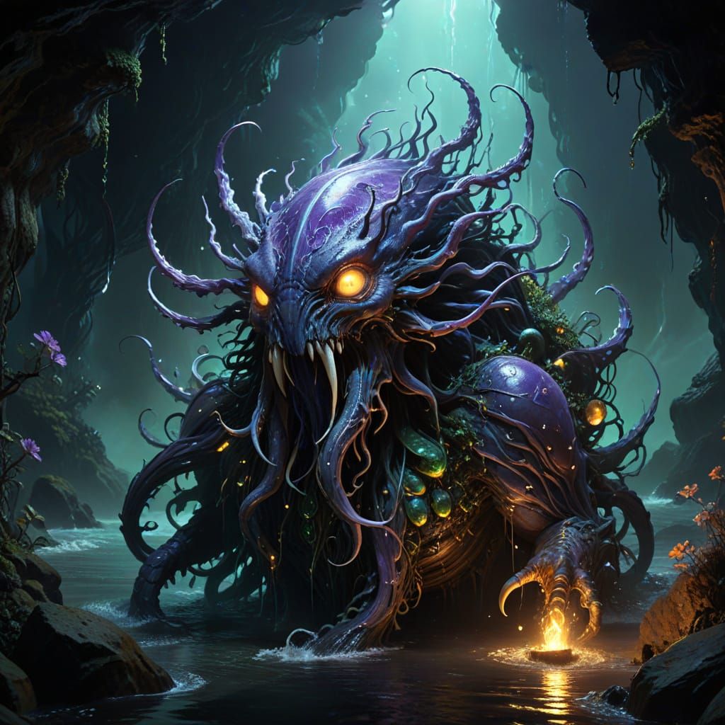 Eldritch Oceanic Horror Rises from the Deep