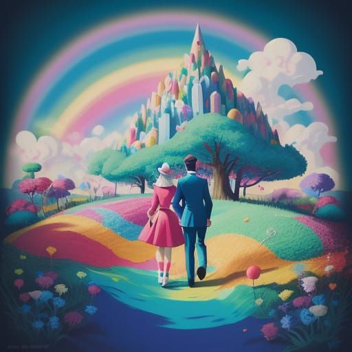 Brother, Sister, and Cat Search Candy Land