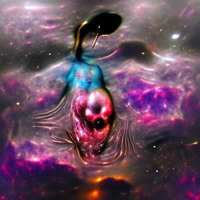 Abstract AI Interpretation of Time's Edge