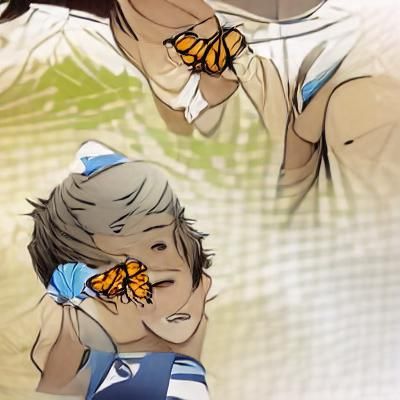 Coughing Butterflies: An Abstract Concept Image