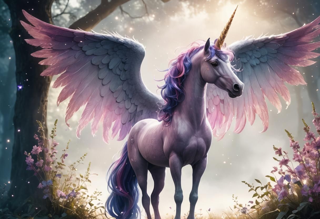 Twilight Sparkle as Realistic Unicorn in Ultra HD