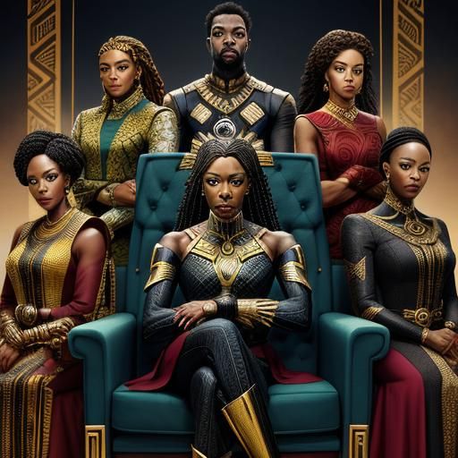 Image of Wakanda Royal Court