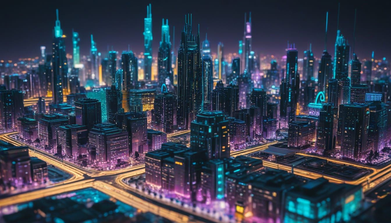 cyber nano tech city