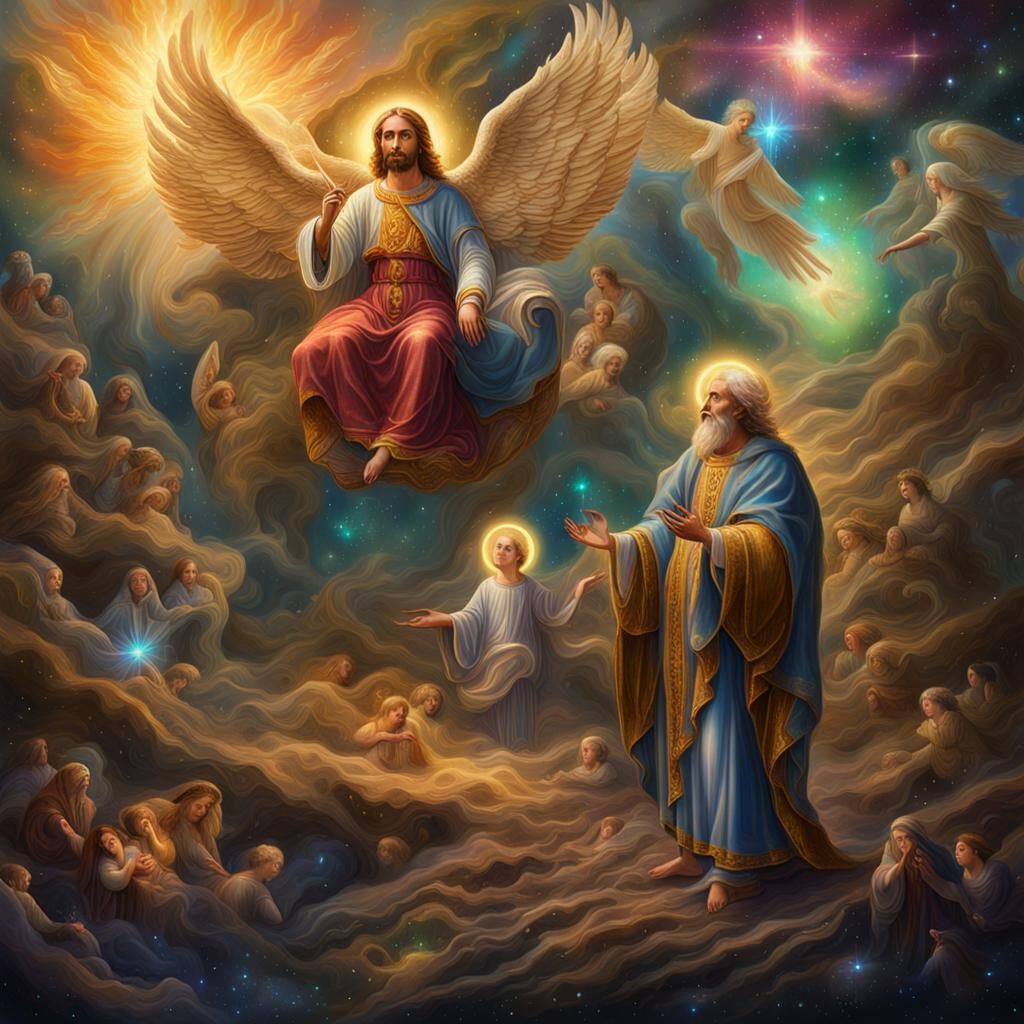 Saint Pantaleon Receives Cosmic Help