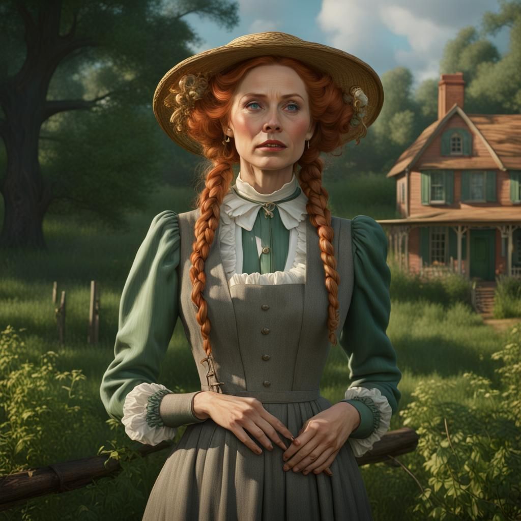 Faye Dunaway as Anne of Green Gables