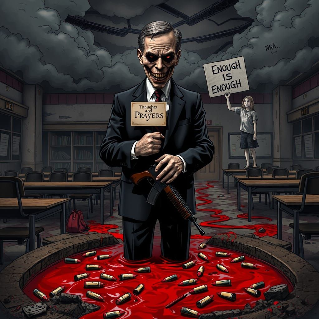 Republicans and Gun Violence in Schools: A Haunting Critique