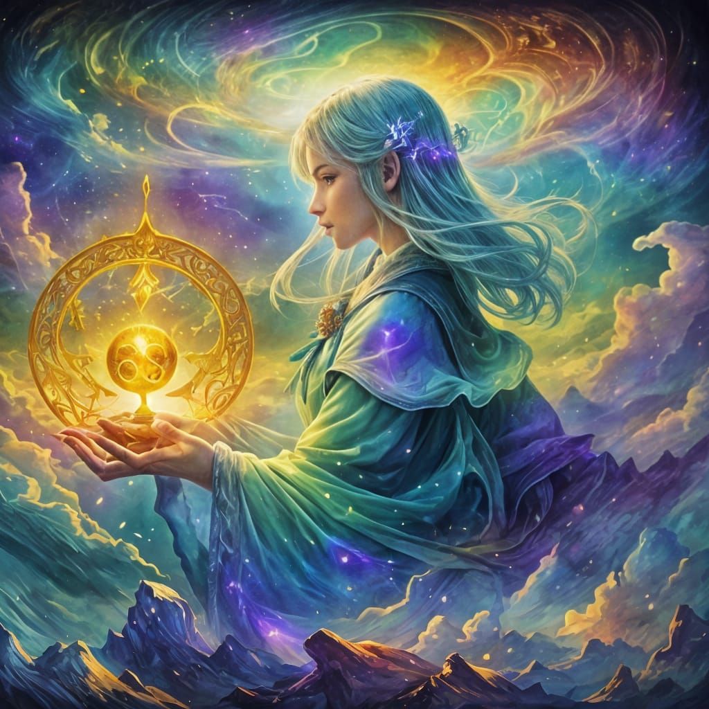 Aisling Portrait Generated From Simple AI Prompt