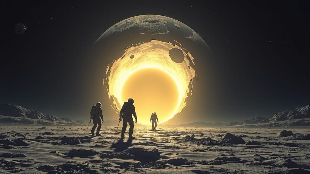 MIB Agents Discover Glowing Moon Entrance