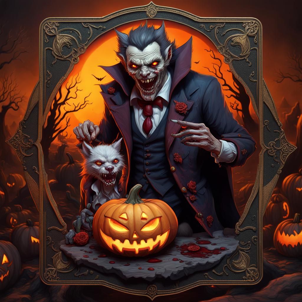 Vampire, Werewolf, and Zombie Card Game