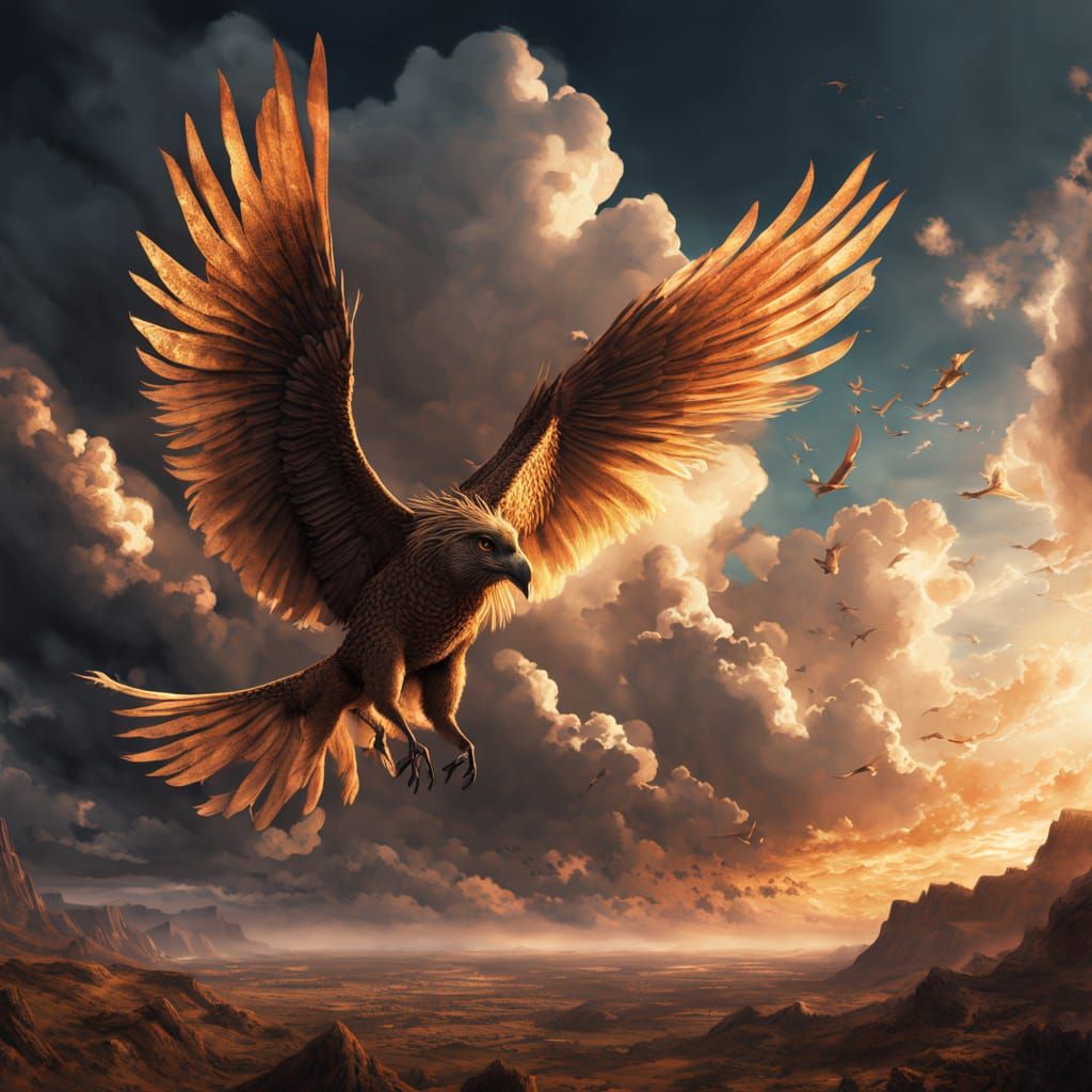 Majestic Winged Hordes Soar Across the Cinematic Sky
