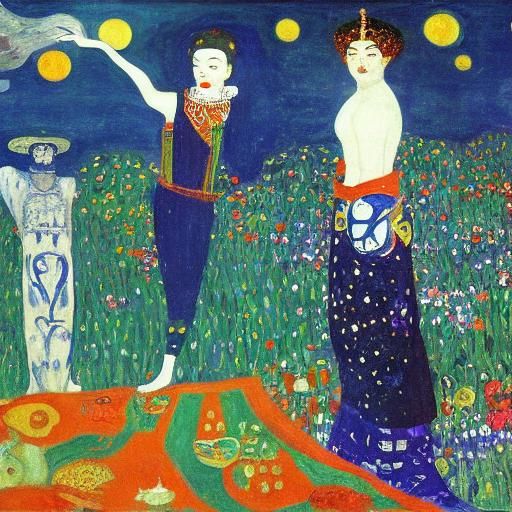 Vampire Portrait in the Style of Classical Masters