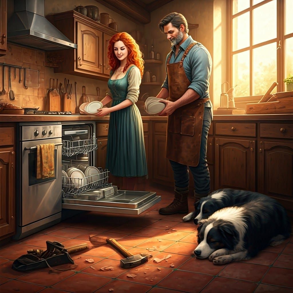 Rustic Kitchen Harmony