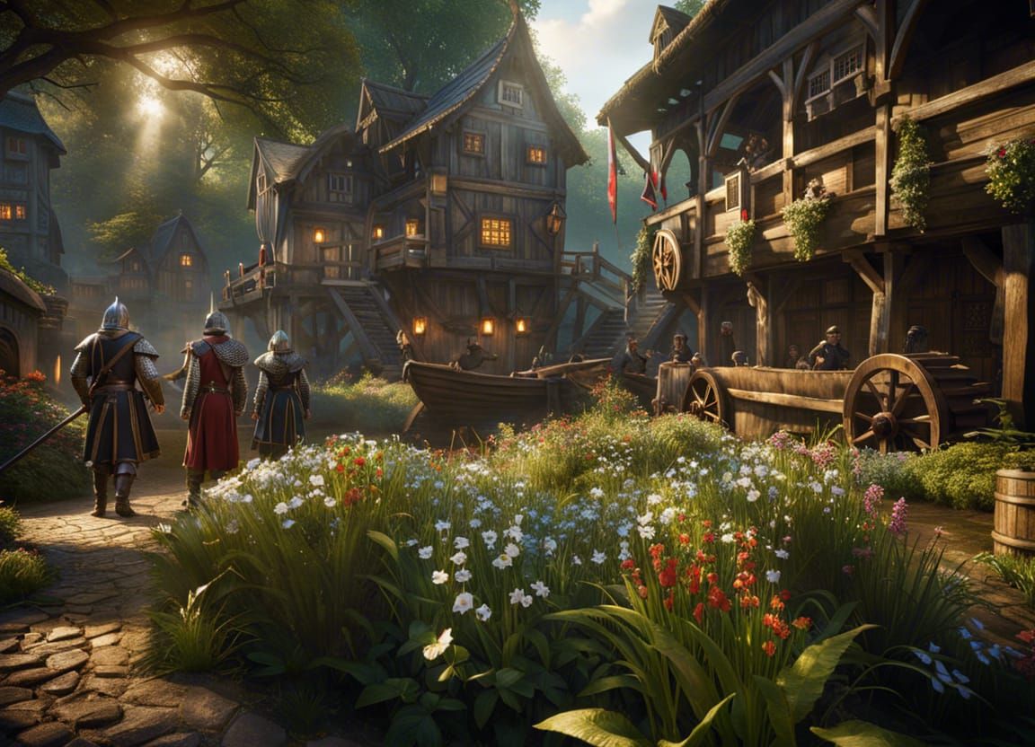 Knights, Wizards, and King Arthur at Watermill