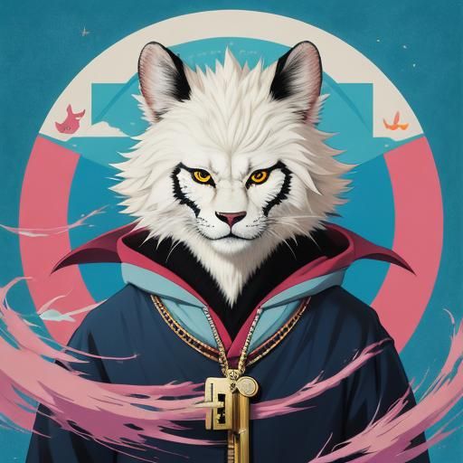 Anime Style Anthropomorphic Bobcat