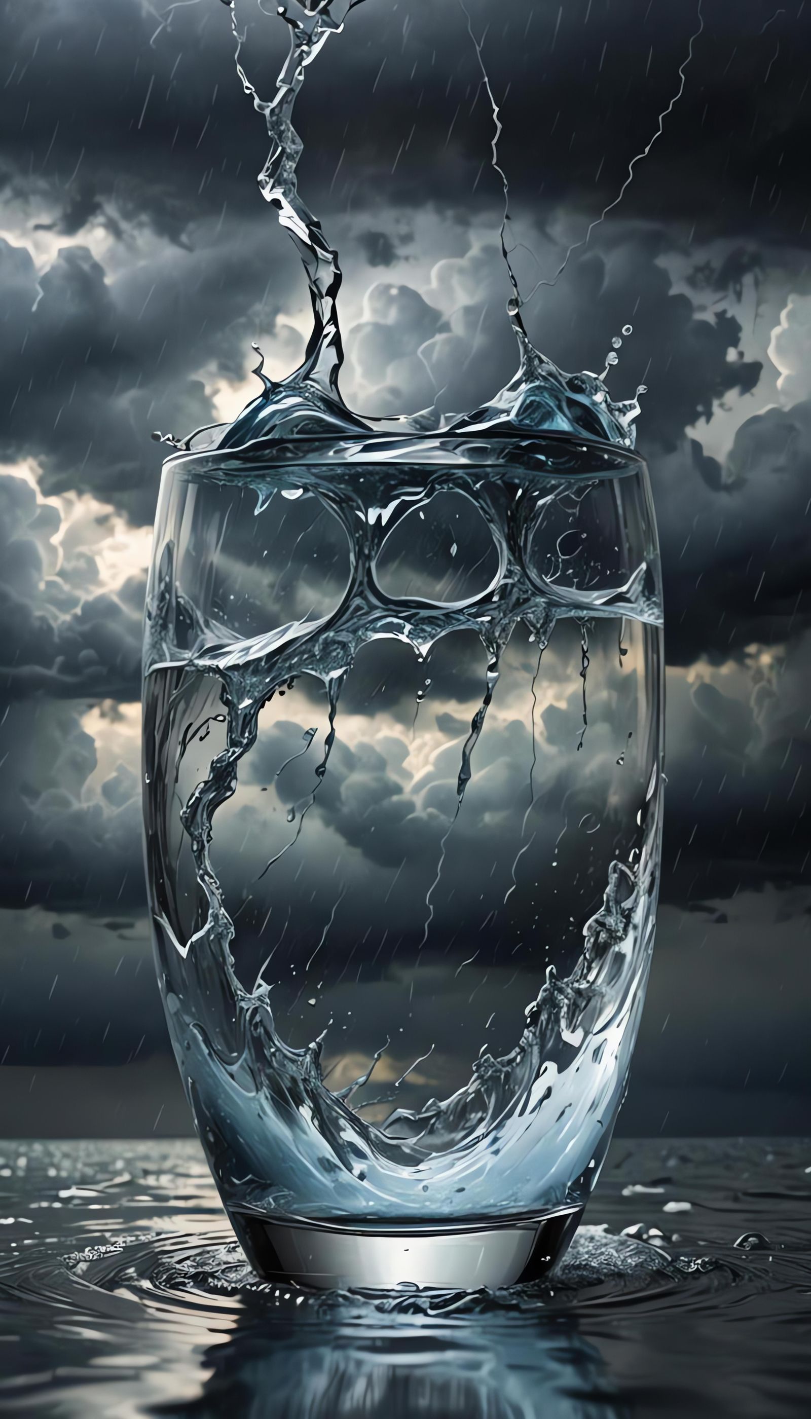 Storm in a Glass: Miniature Tempest