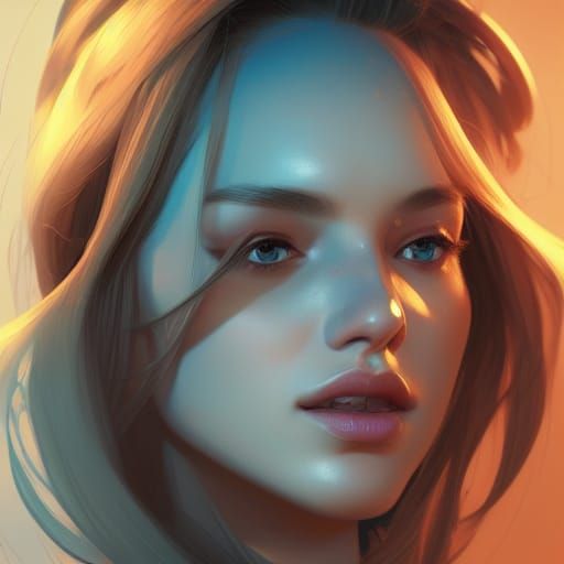 Detailed Portrait with Dynamic Lighting in Unreal Engine 5