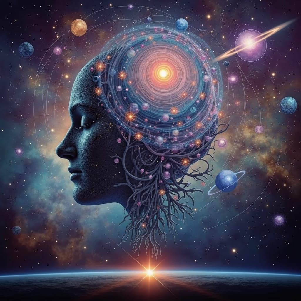 Hyperdetailed 3D Cosmic Orbit Rendering