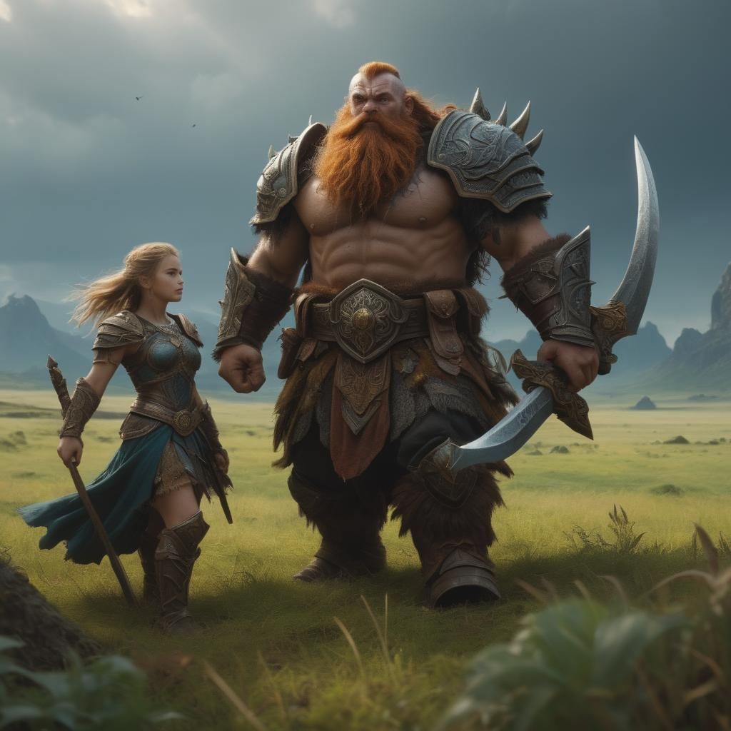 "Why did you bring me, Rougebeard? You know these herbs that...