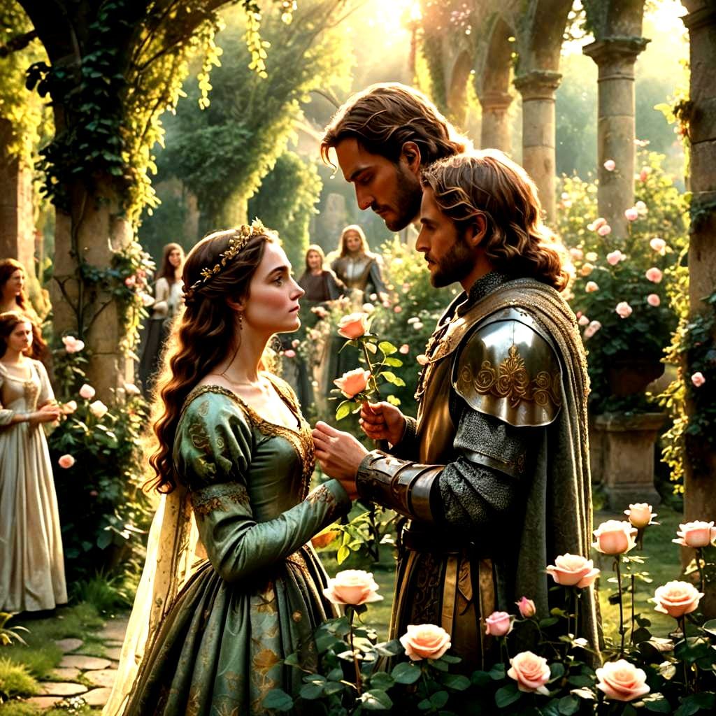 Sir Lancelot and Queen Guinevere