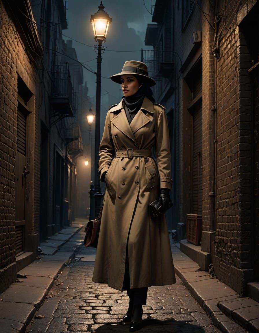 Sultry Hijabi Private Eye Exposes Dark City Secrets