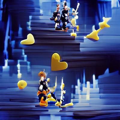 Kingdom Hearts Inspired Emblem Design