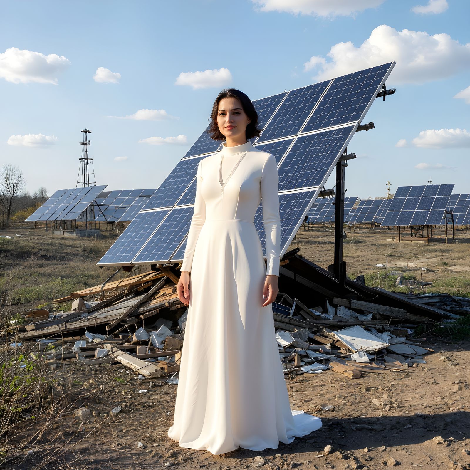 Greed in a Dystopian Solar Wasteland