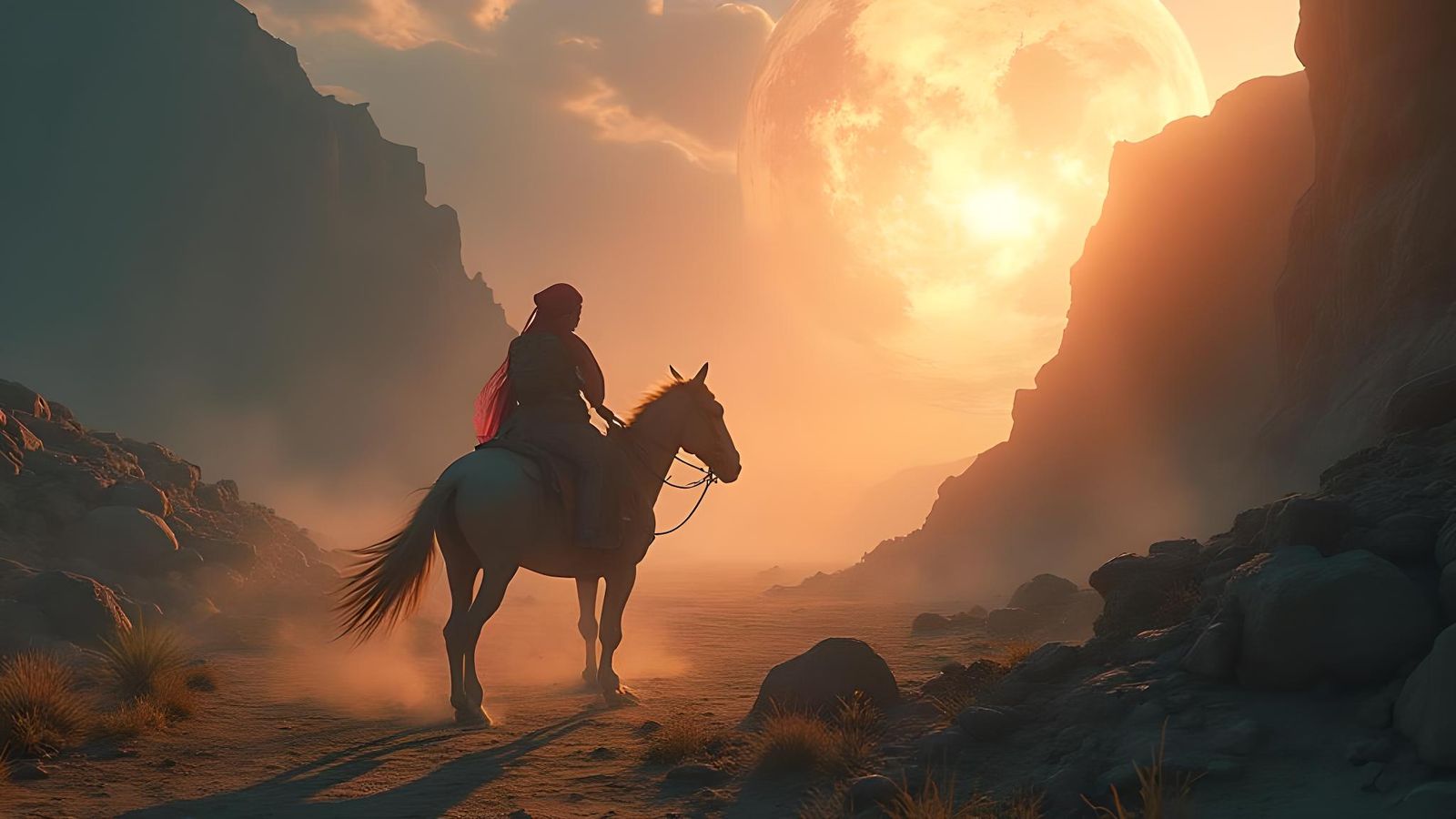 Futuristic Cityscape in Dynamic Motion