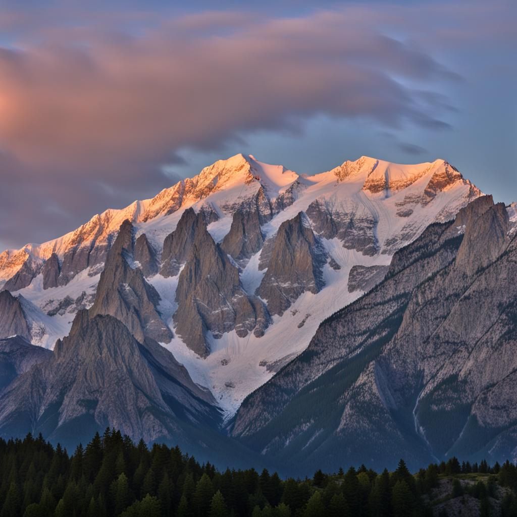 Mount Olympus at Dawn